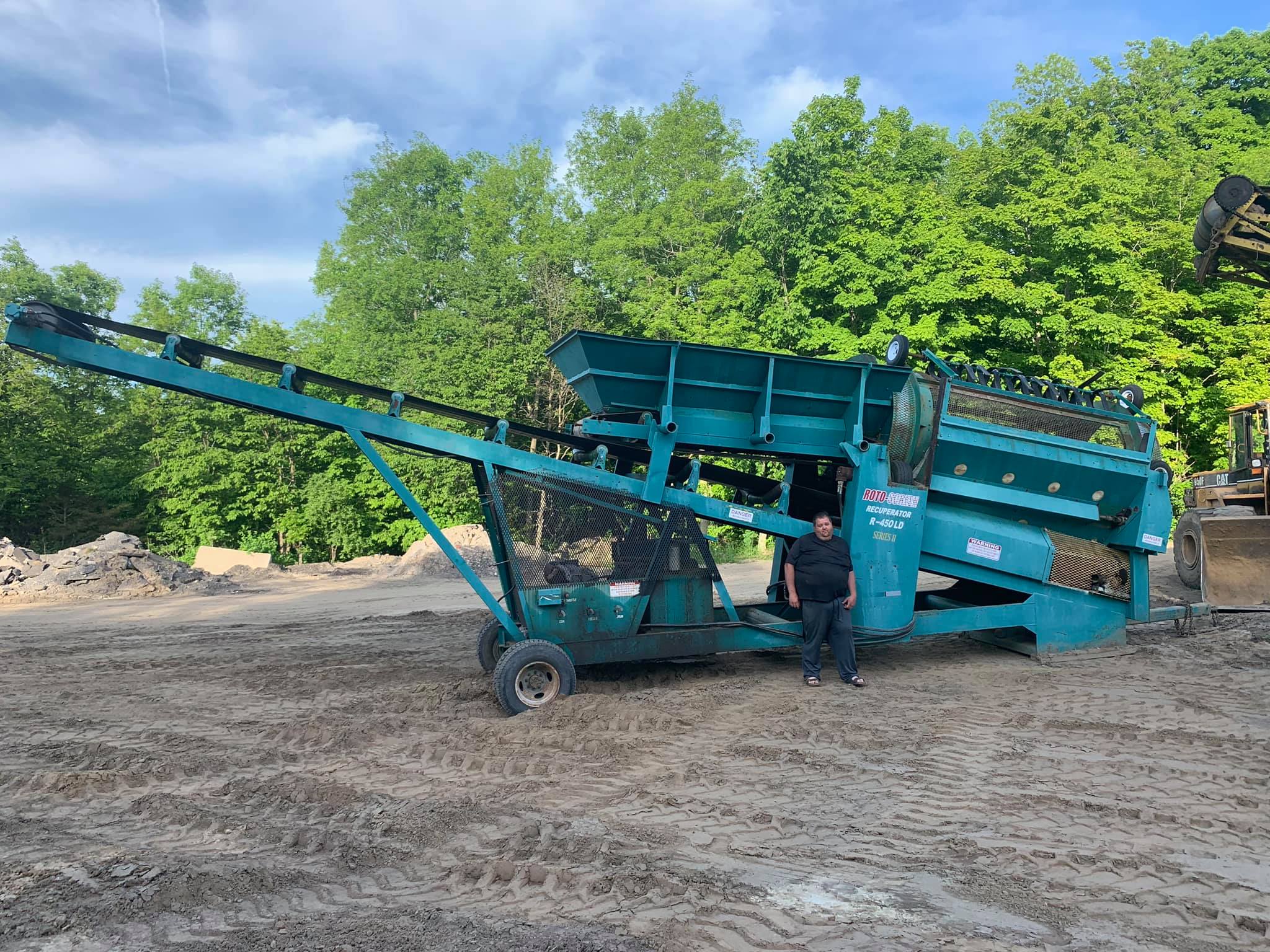 Screening plant